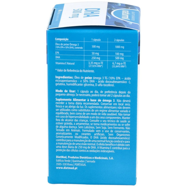 Naturmil Dha 500 Mg Sin Gluten 60 Capsulas