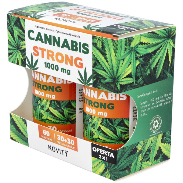 Cannabis Strong 1000Mg. 30+30Cap.