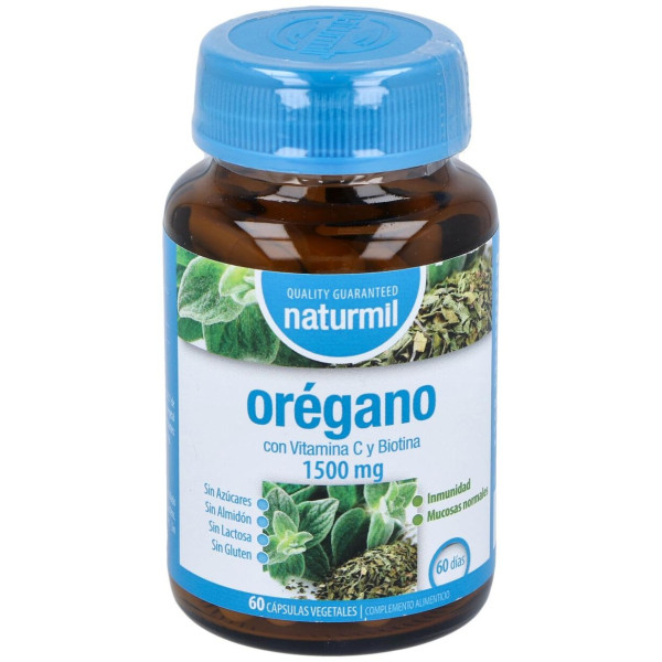 Naturmil Orégano 60Caps