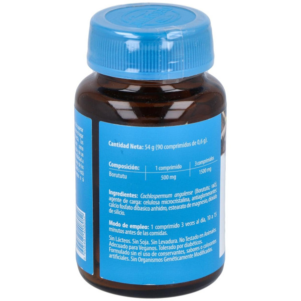 Naturmil Borututu 500 Mg 90 Comprimidos