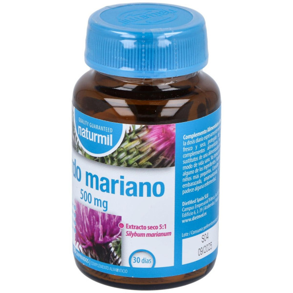 Naturmil Cardo Mariano 500Mg 90Comp