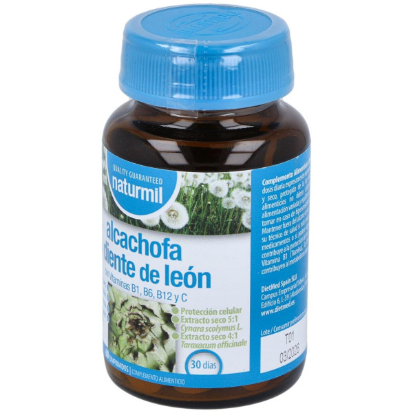 Dietmed Alcachofa Diente León 60Comp