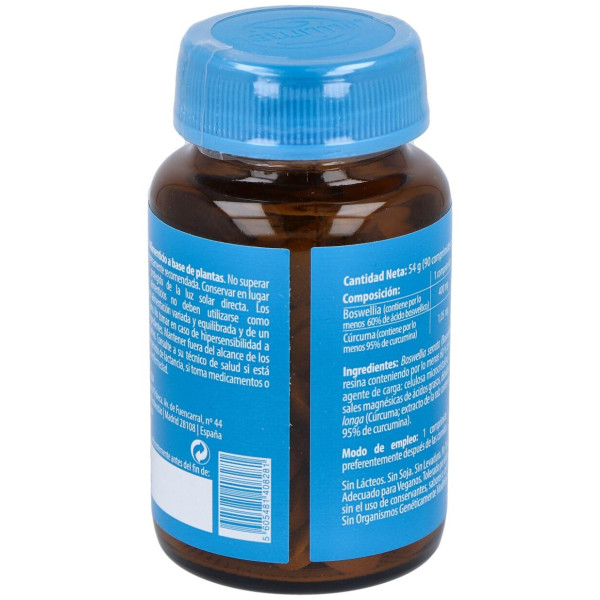 Naturmil Boswellia + Curcumina 90 Comprimidos