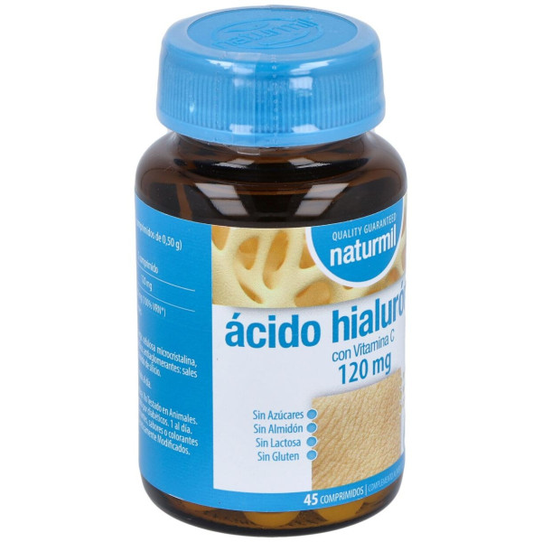 Naturmil Acido Hialuronico 120 Mg Con Vitamina C 45 Comprimidos