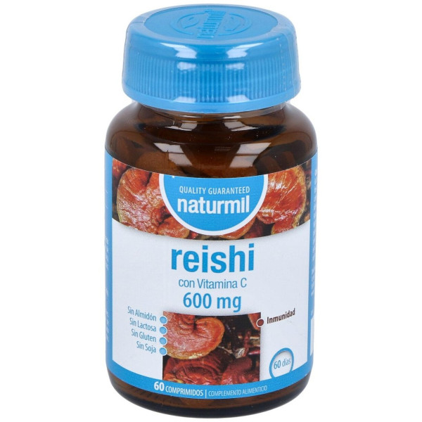 Reishi 600Mg. Con Vitamina C 60Comp.