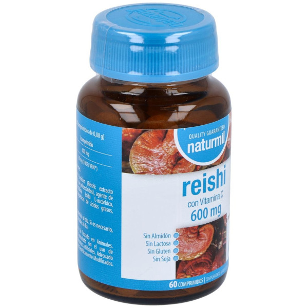 Reishi 600Mg. Con Vitamina C 60Comp.