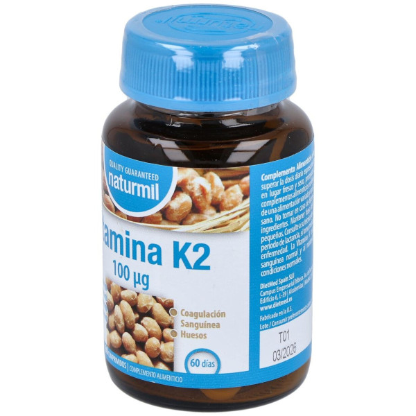 Naturmil Vitamina K2 100Mg 60Comp