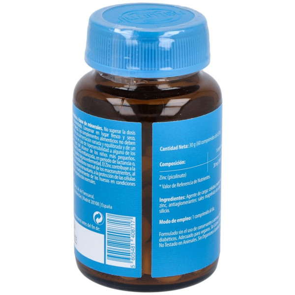 Naturmil Zinc 20Mg Picolinato 60Comp