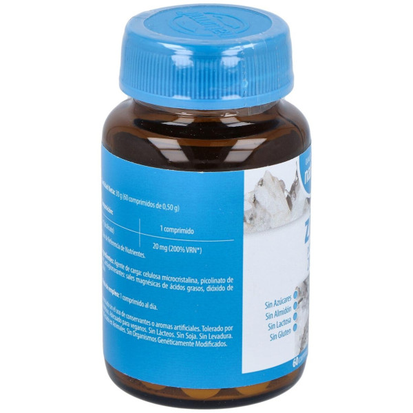 Naturmil Zinc 20Mg Picolinato 60Comp