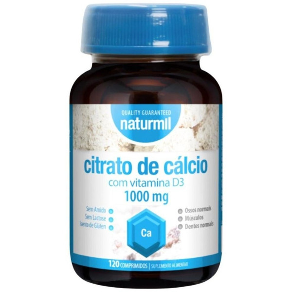 Naturmil Citrato De Calcio 120Comp