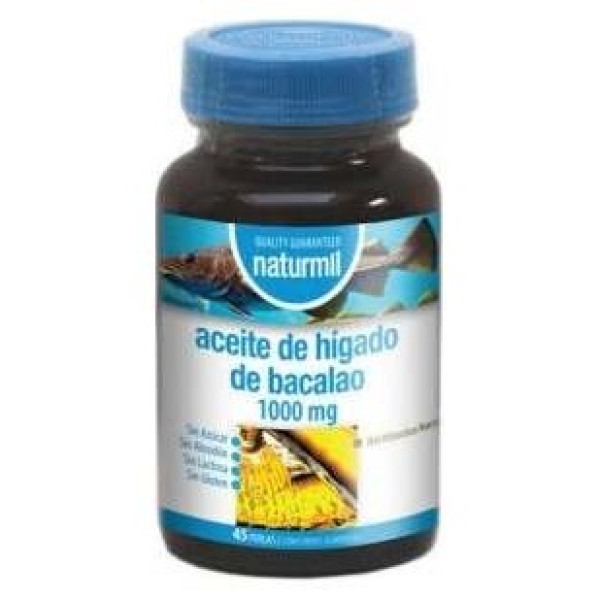 Naturmil Aceite De Higado De Bacalao 1000 Mg 45 Perlas