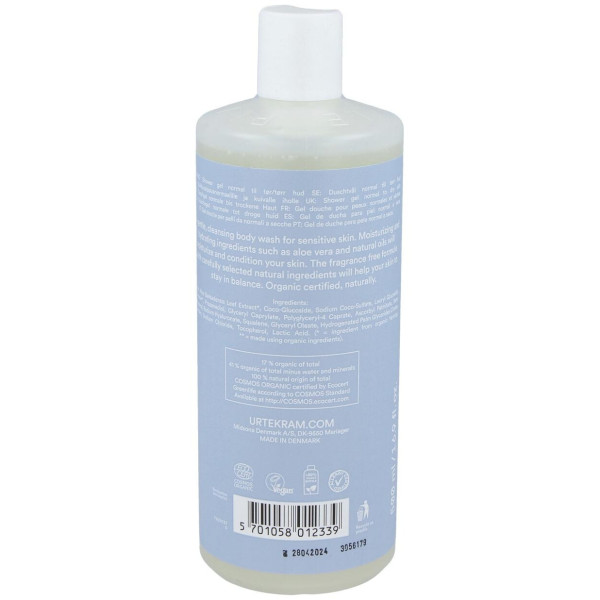 Fragance Free Gel De Baño 500Ml. Eco Vegan