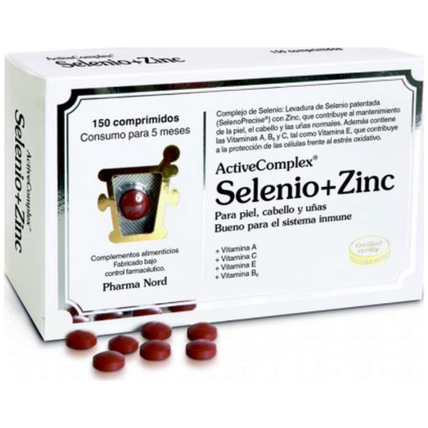 Activecomplex Selenio+Zinc 150 Comprimidos