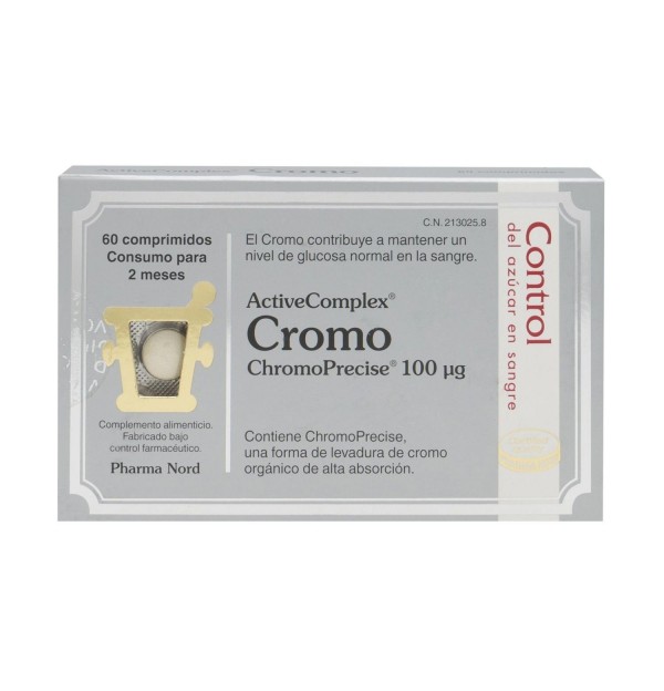 Activecomplex Cromo 100 Mcg (60 Comprimidos)