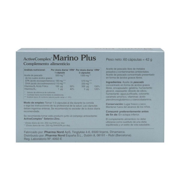 Activecomplex Marino Plus (60 Capsulas)