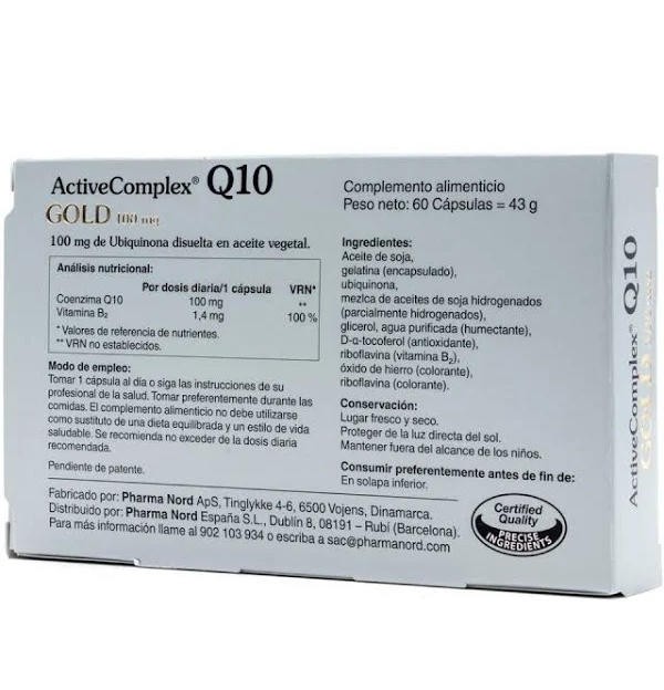 Activecomplex Q10 Gold (60 Capsulas)