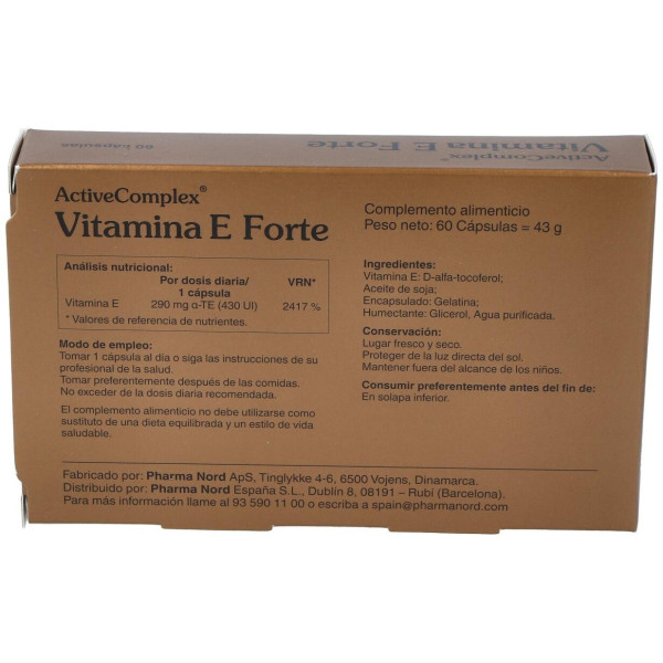 Activecomplex® Vitamina E Forte 60Cáps