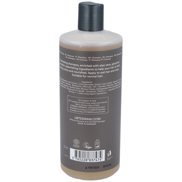 Urtekram Champu Romero Cabello Fino 500Ml
