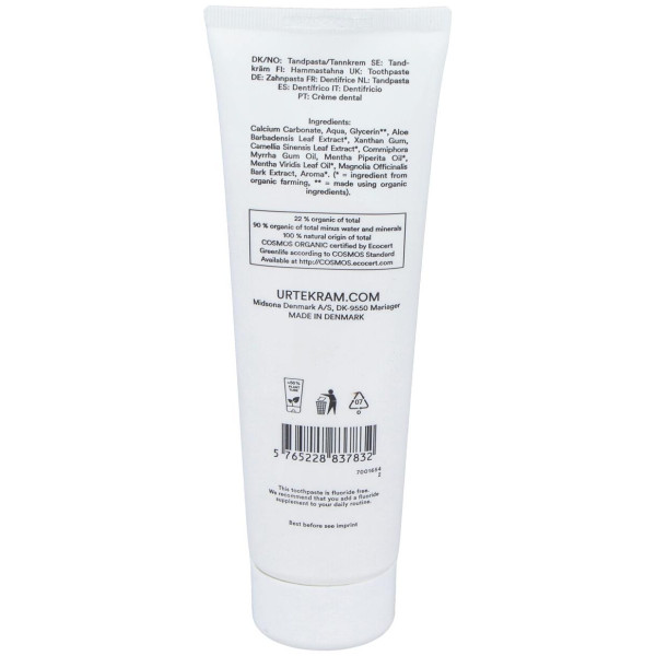 Dentifrico Menta-Te Verde 75Ml.