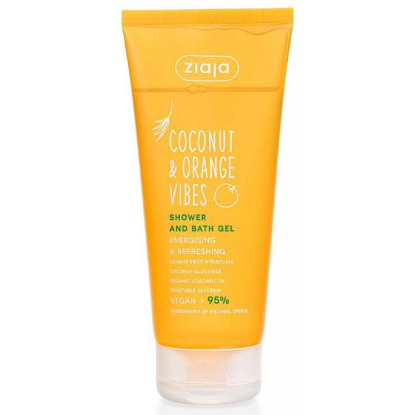 Coconut Y Orange Vibes Gel De Ducha Y Baño Energizante Y Refrescante 200 Ml