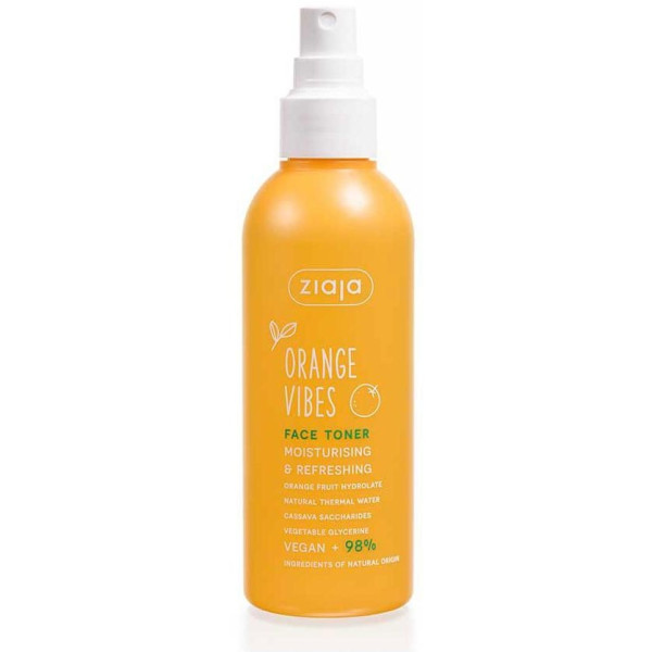 Coconut Y Orange Vibes Tónico Facial Hidratante Y Refrescante 190 Ml