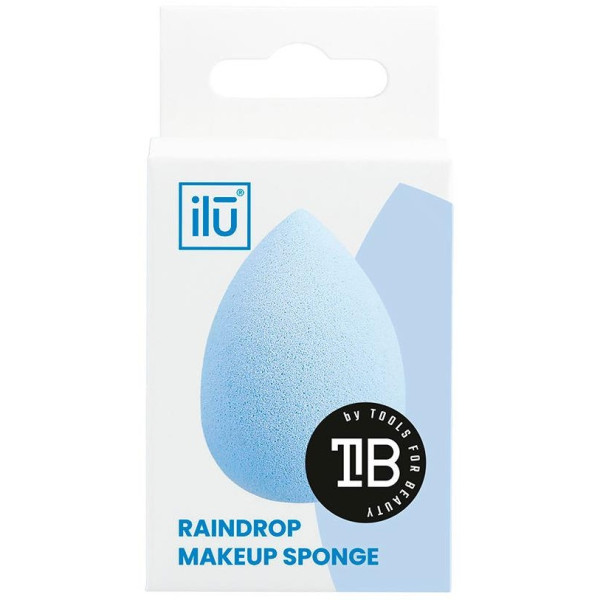 Ilū Raindrop Makeup Sponge Blue 1Ud