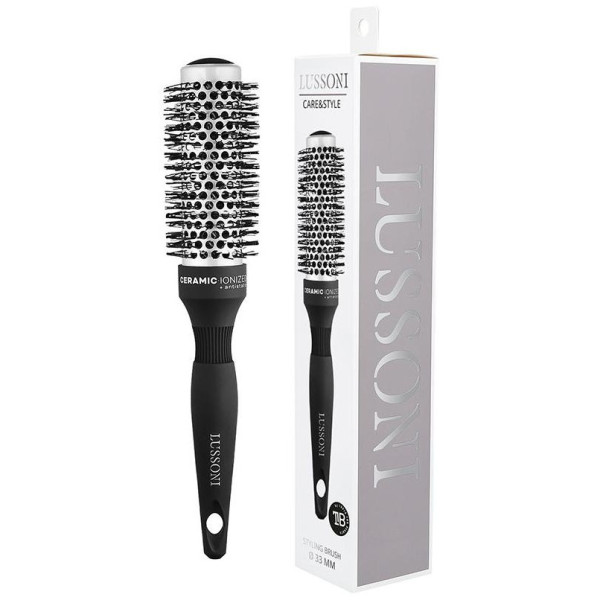 Lussoni Care Y Style Round Silver Styling Brush 33Mm 1Ud