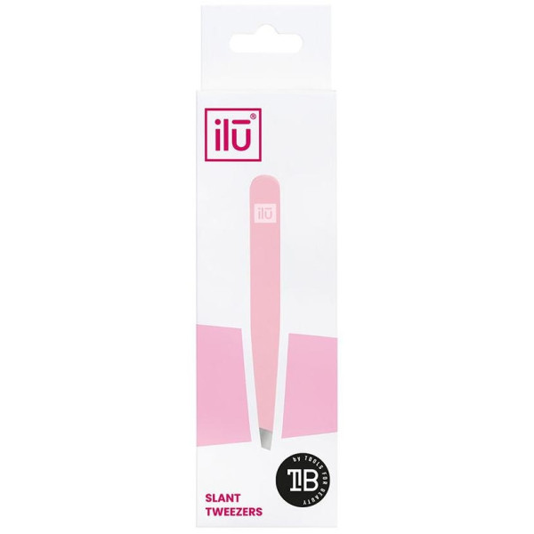 Ilū Slant Tweezers Pink Pink 1Ud