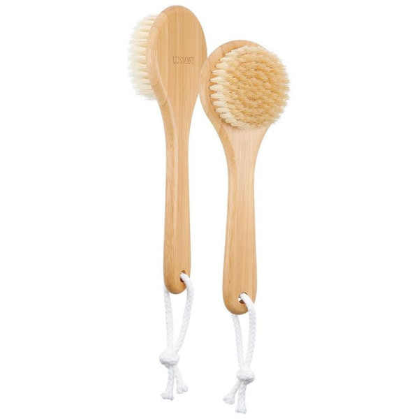 Bamboo Cepillo Natural Cuerpo 1 U