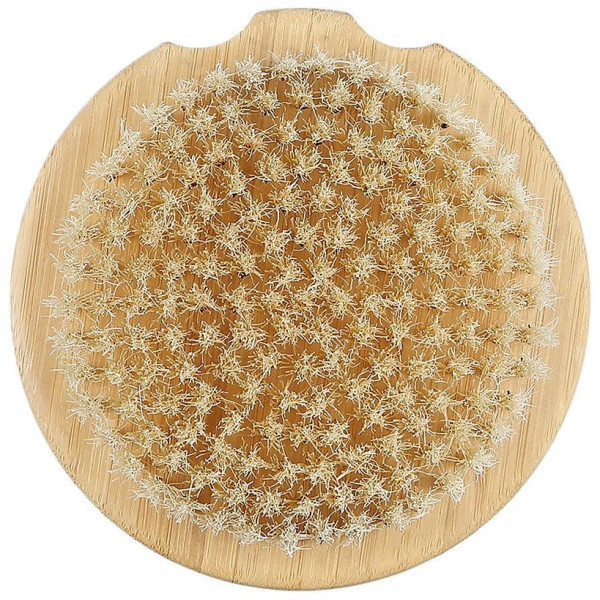 Bamboo Cepillo Natural Cuerpo Redondo 1 U