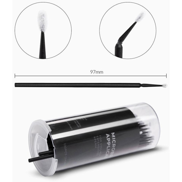 Microbrush Aplicadores 2,5 Mm 100 U