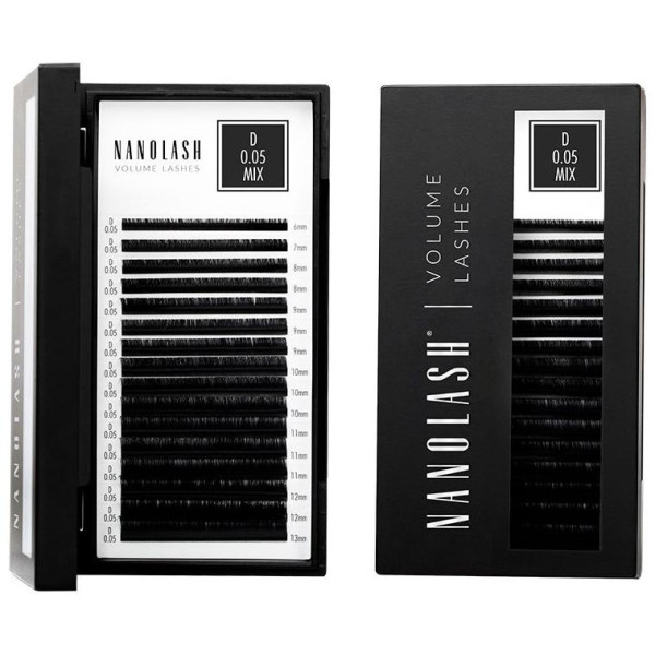 Volume Lashes Pestañas Postizas 0.05 D 6-13 Mm 1 U