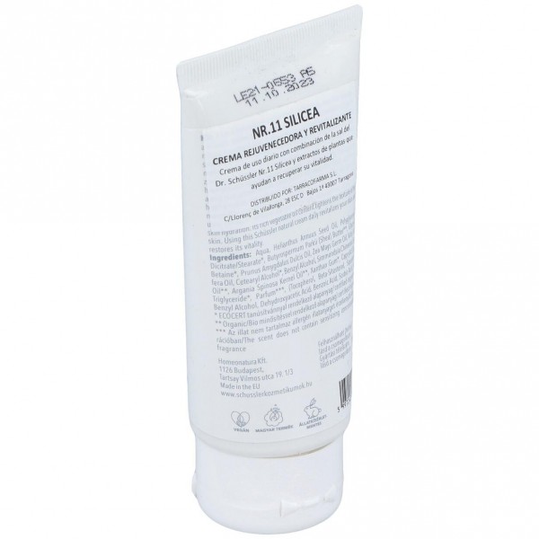 Schussler Natur Nº11 Silicea Crema 75Ml.
