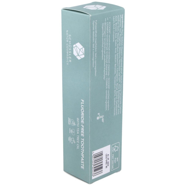 Schüssler Natur Dentífrico Con Aceite De Árbol De Té Y Aloe Sin Flúor 75Ml