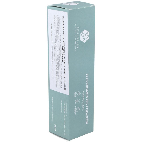 Schüssler Natur Dentífrico Con Aceite De Árbol De Té Y Aloe Sin Flúor 75Ml
