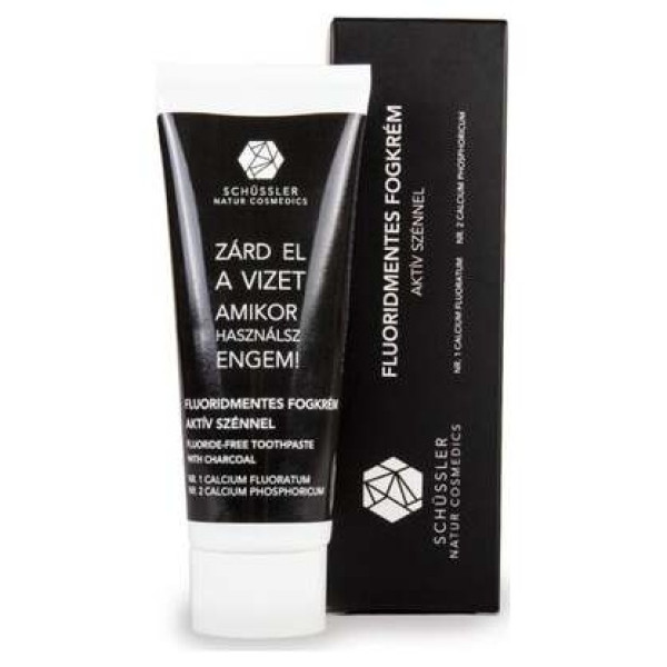 Schüssler Natur Dentífrico Con Carbón Activo Y Sin Flúor 75Ml