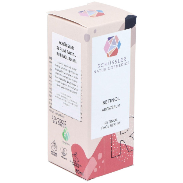 Schussler Natur Serum Facial Retinol 1% 30Ml.
