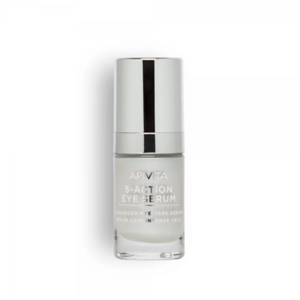5 Action Eye Serum Tratamiento Intensivo, 15 ml. - Apivita