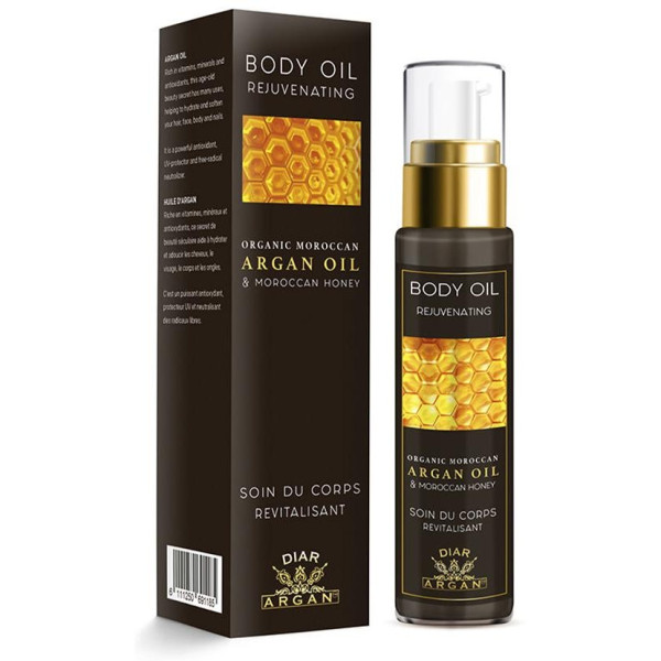 Diar Argan Aceite Corporal Rejuvenecedor De Argán Con Miel Del Atlas 50Ml