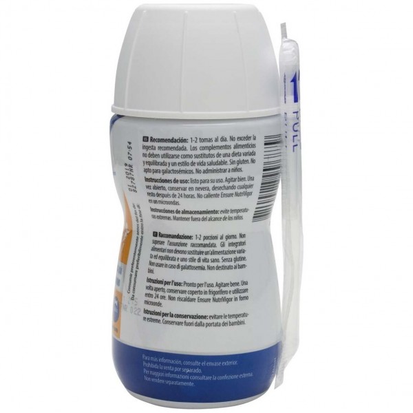 Ensure® Nutrivigor Sabor Vainilla 4X220Ml