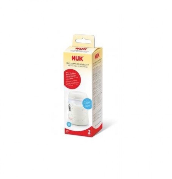 Recipiente Para Leche Materna - Nuk (3 Unidades)