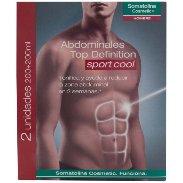 Somatoline® Hombre Abdominales Top Definition Sport 200Ml+200Ml