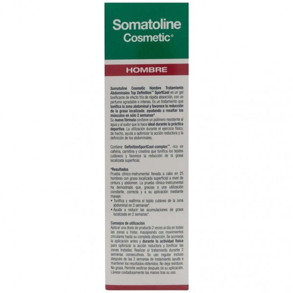 Somatoline® Hombre Abdominales Top Definition Sport 200Ml+200Ml