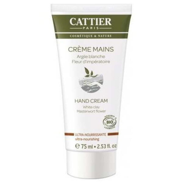 Cattier Crema De Manos Ultra Nutritiva 75Ml