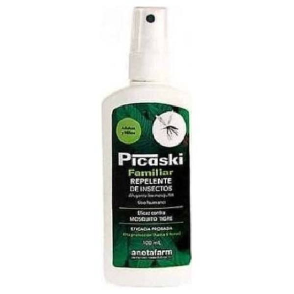 Picaski Familiar Repelente De Insectos 100Ml