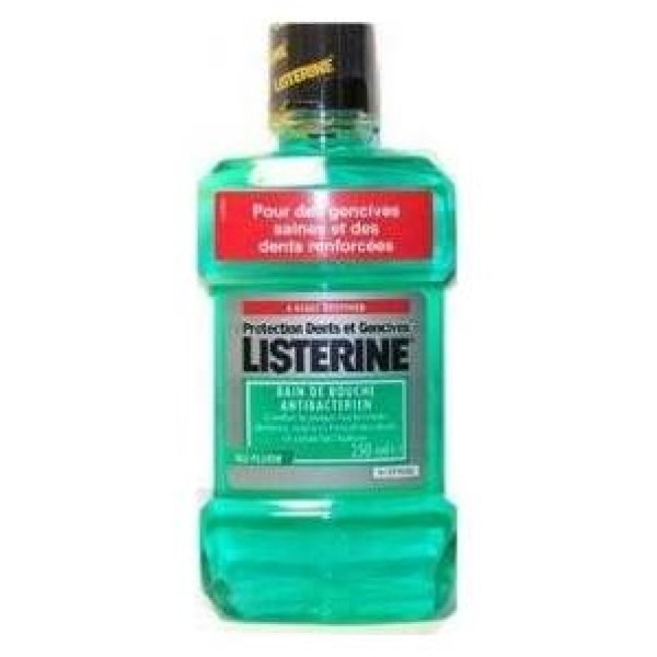 Enjuague Bucal Listerine Protección De Dientes Y Encías 250Ml