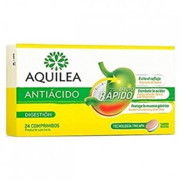 Aquilea Antiacido Tricapa 24 Comprimidos
