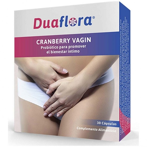 Duaflora Cranberry Probiótico Vaginal 30 Caps