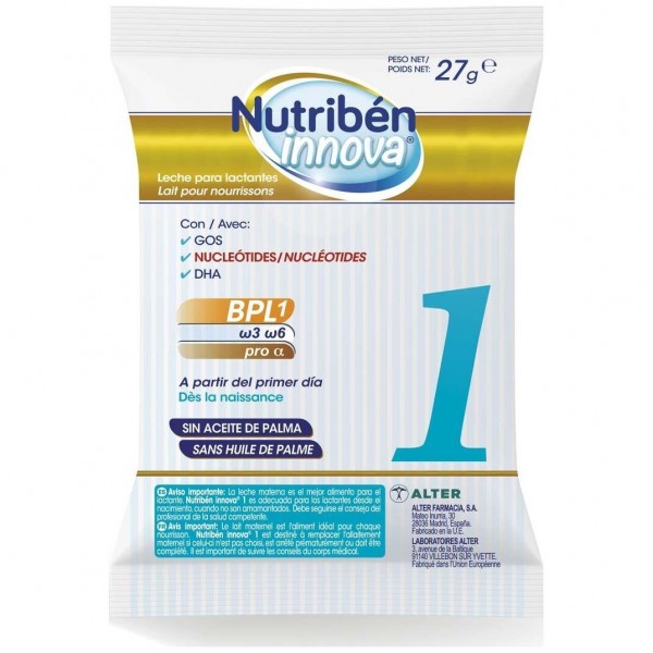 Nutribén Innova 1 Leche Para Lactantes En Sobre