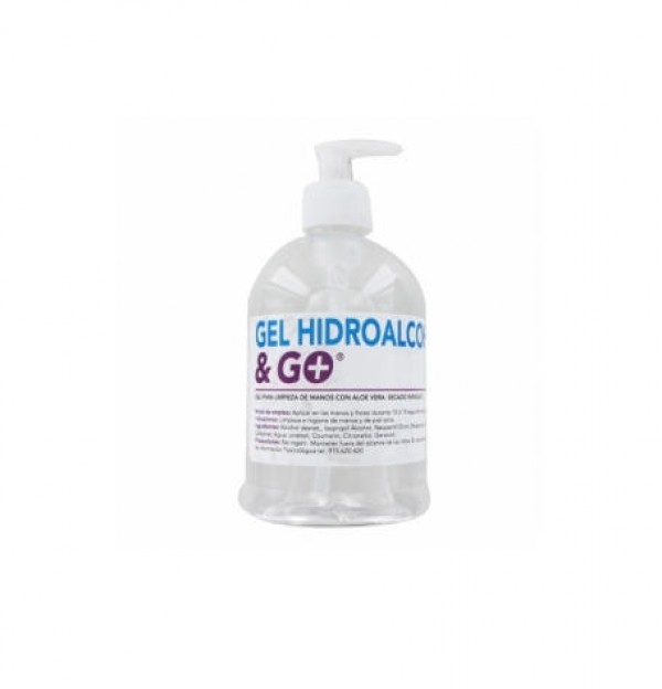 Gel Hidroalcoholico & Go (1 Envase 500 Ml)